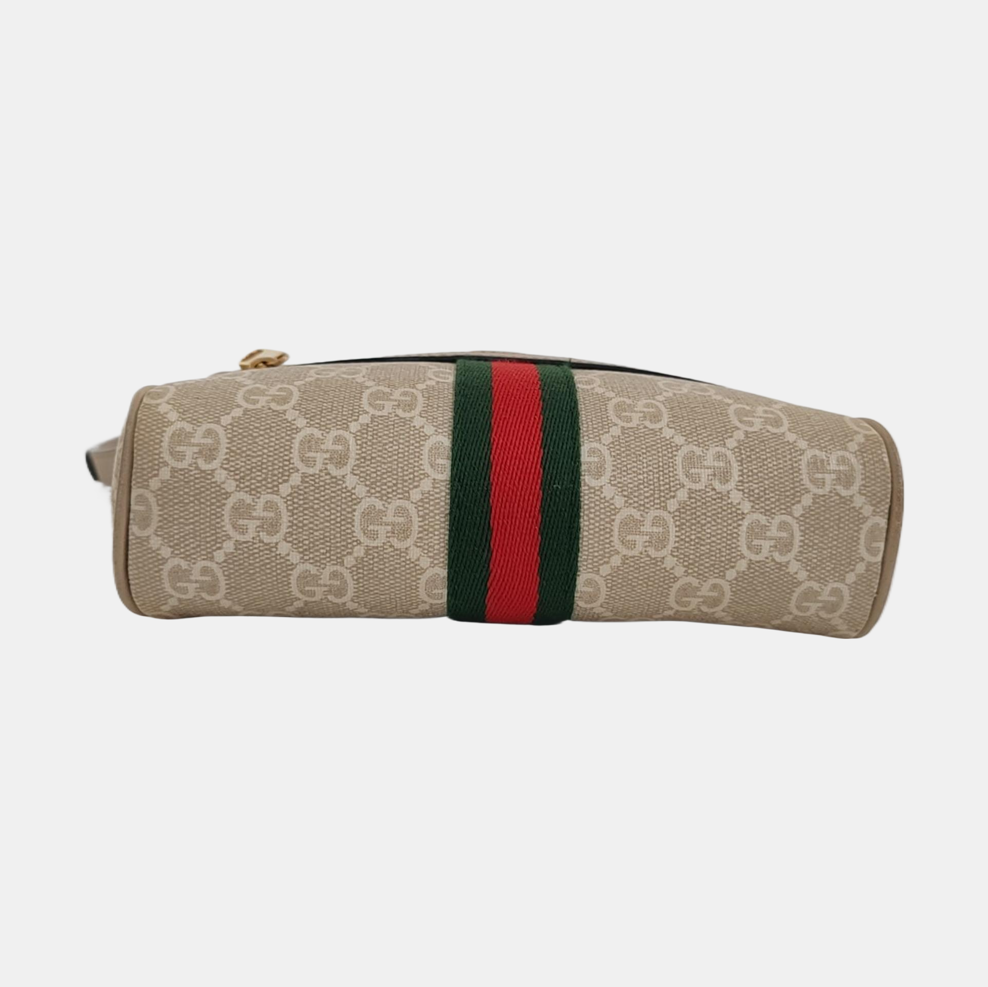 Authenticated pre-owned  Ophidia Mini Monogram Coated Canvas Beige - Shoulder Bag at Looply