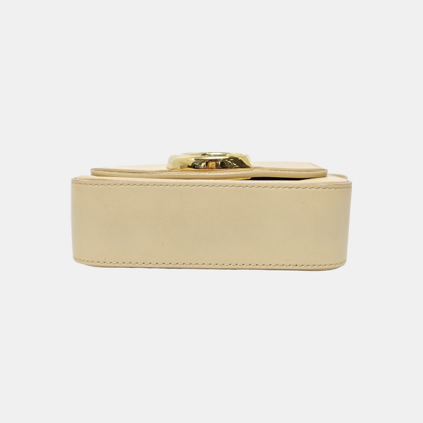 Chloé C Mini Calfskin Beige