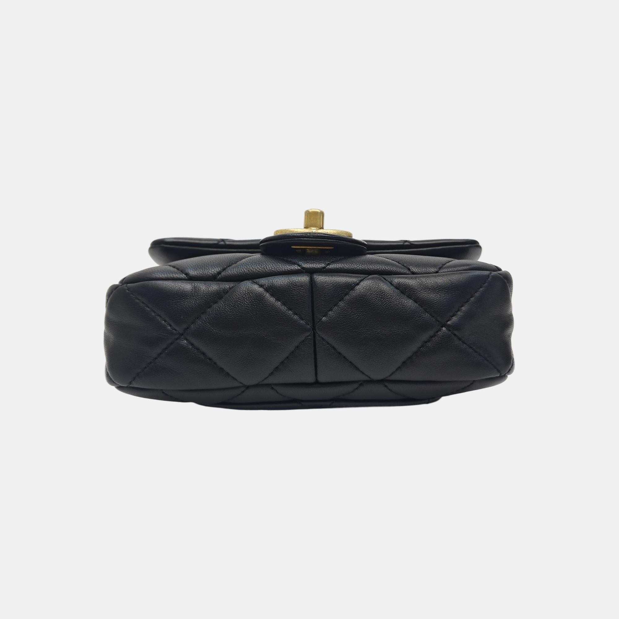 CLASSIC FLAP Mini Quilted Lambskin Black
