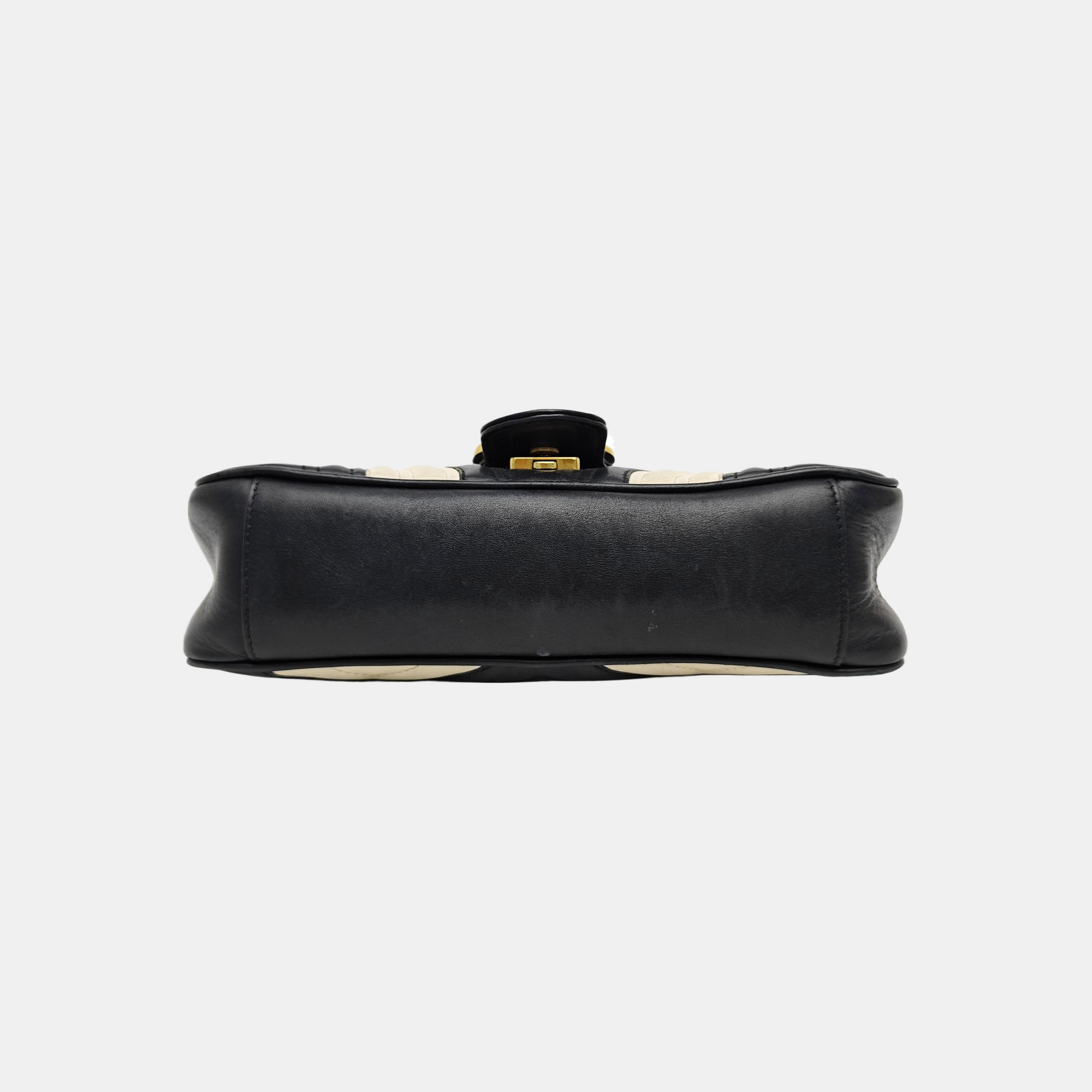GG Marmont Medium Quilted Calfskin Multicolor