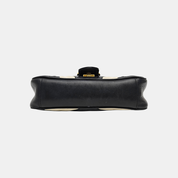 GG Marmont Medium Quilted Calfskin Multicolor