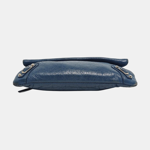 Authenticated pre-owned  Classic City Lambskin Blue - Crossbody Bag at Looply