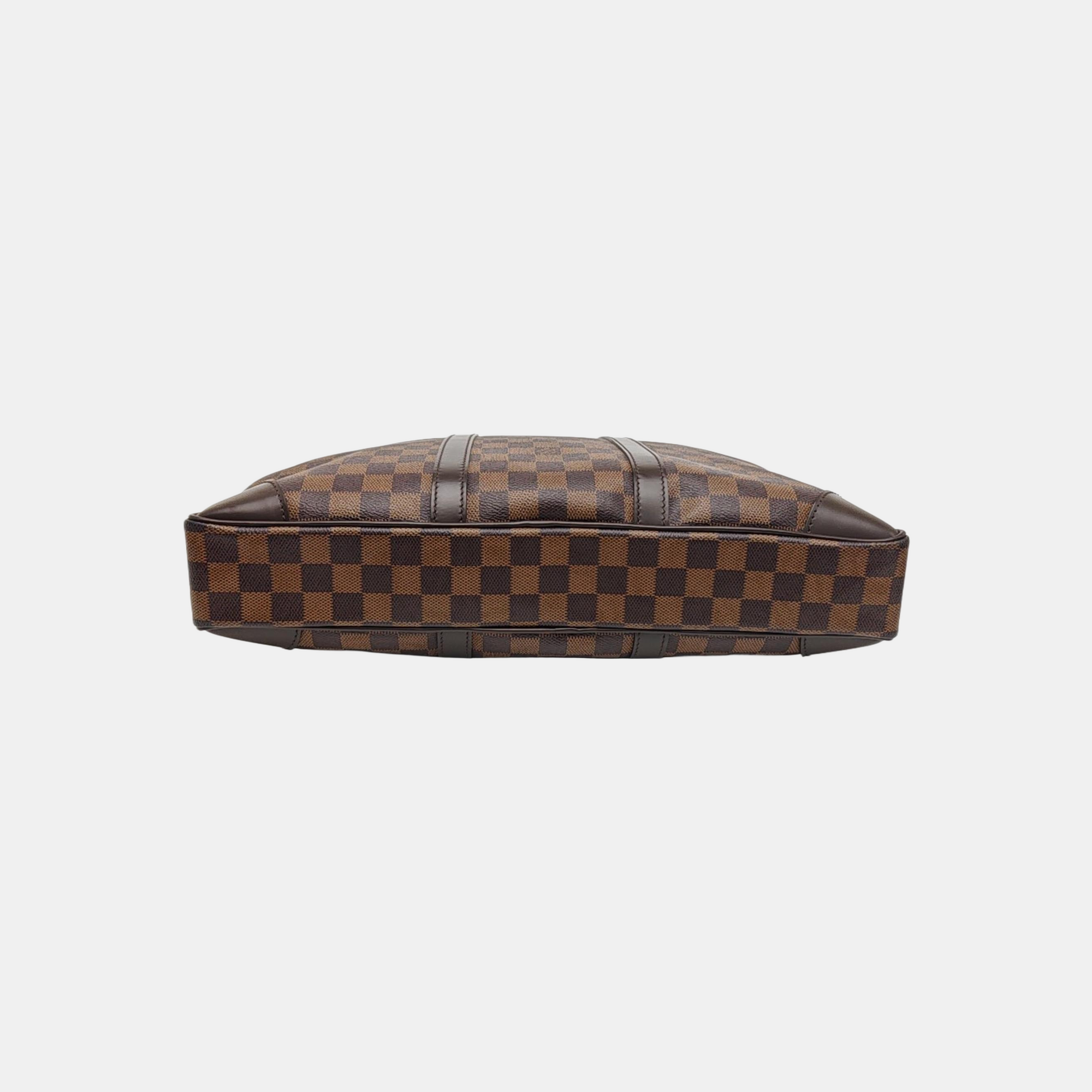 PORTE-DOCUMENTS Damier Ebene Coated Canvas Brown