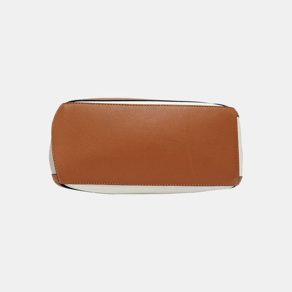 Puzzle Small Calfskin White