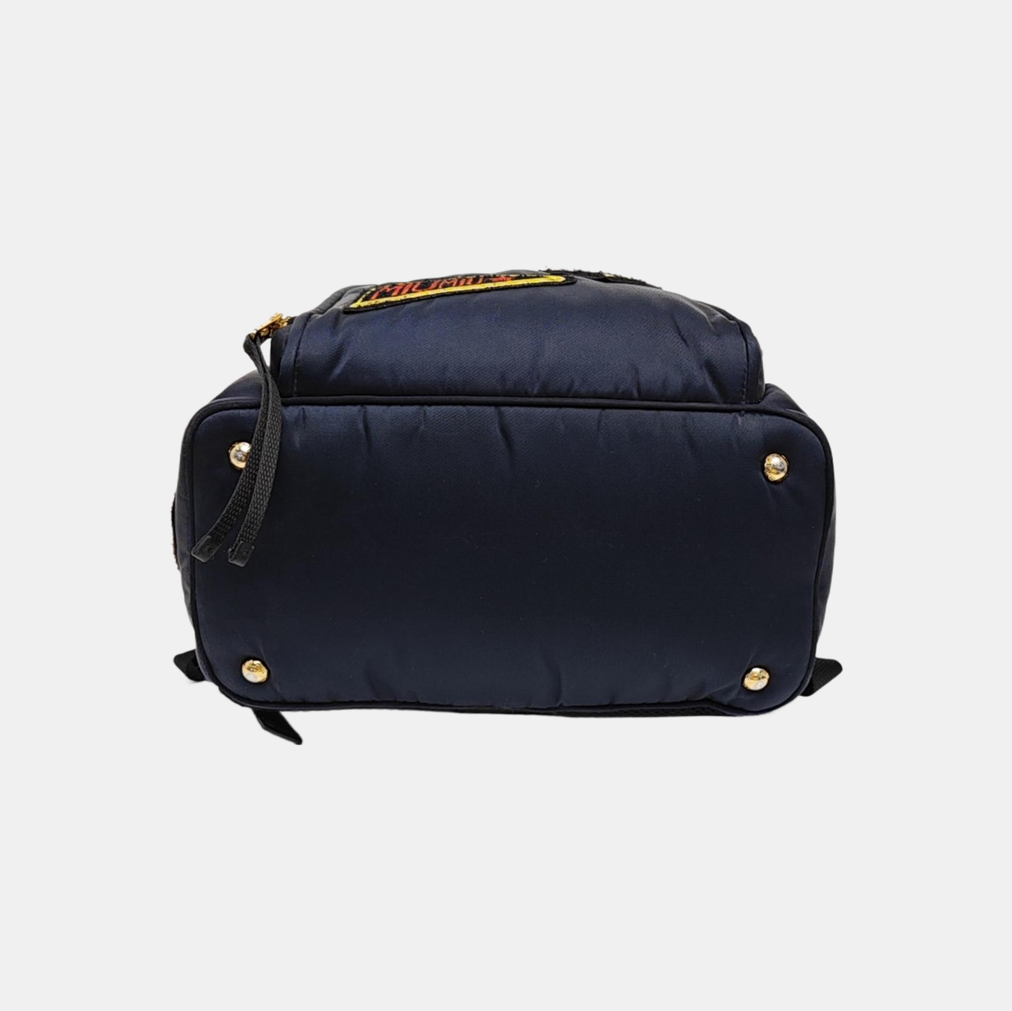 Fabric Backpack Blue