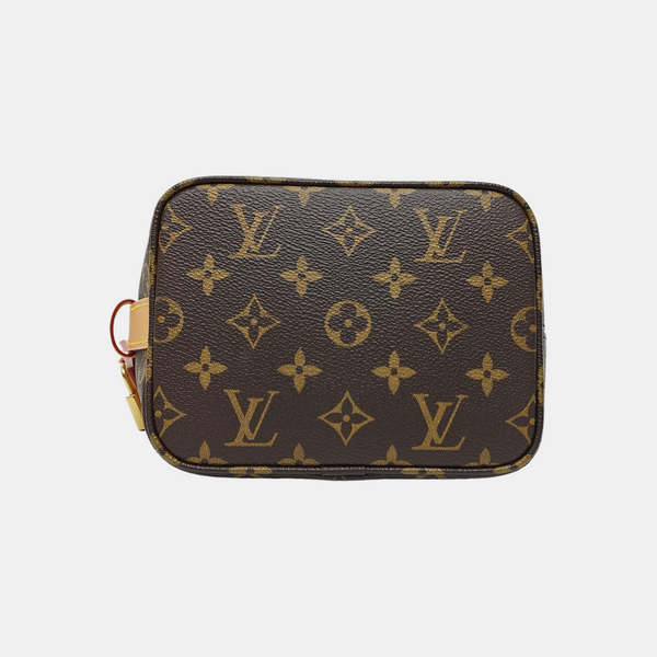 ALL IN Monogram Coated Canvas Brown