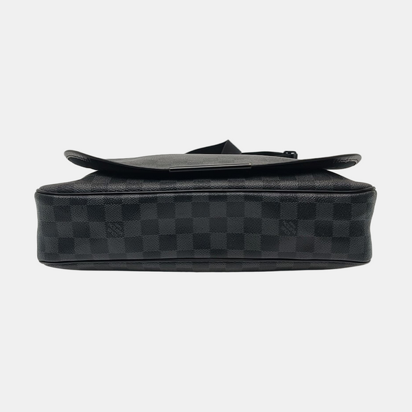 DANIEL MM Damier Graphite Coated Canvas Gray