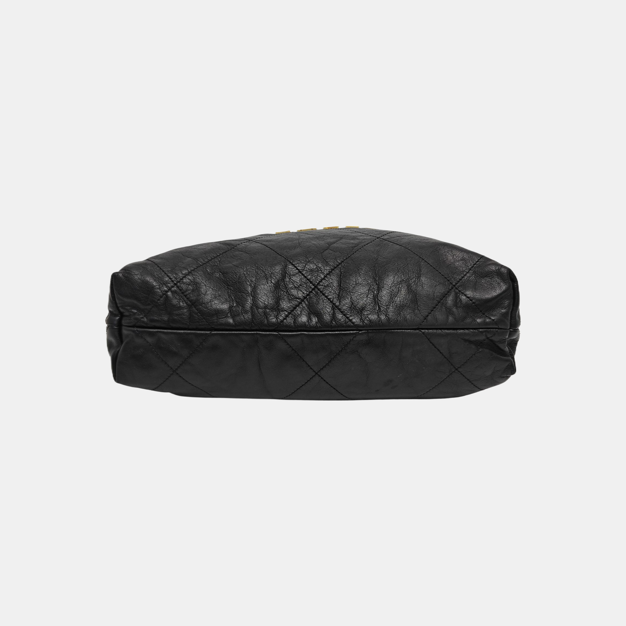 CHANEL 22 Small Quilted Calfskin Black