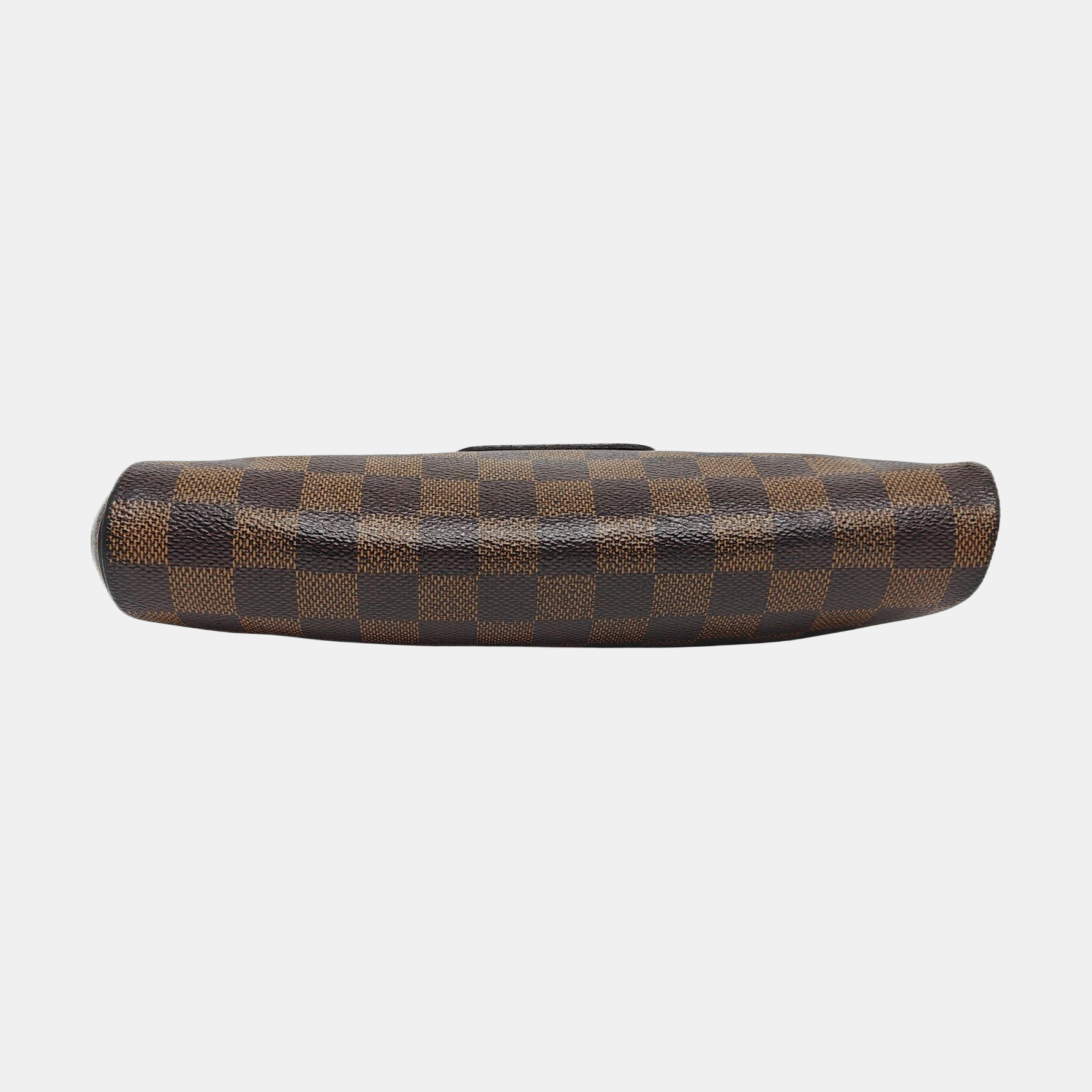 EVA Damier Ebene Coated Canvas Brown