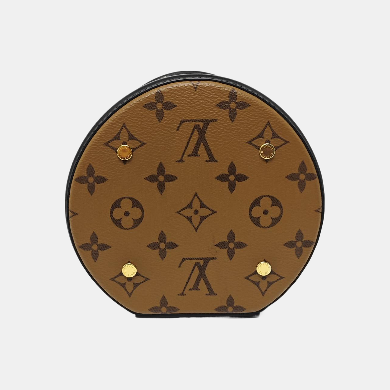 CANNES PM Monogram Coated Canvas Brown