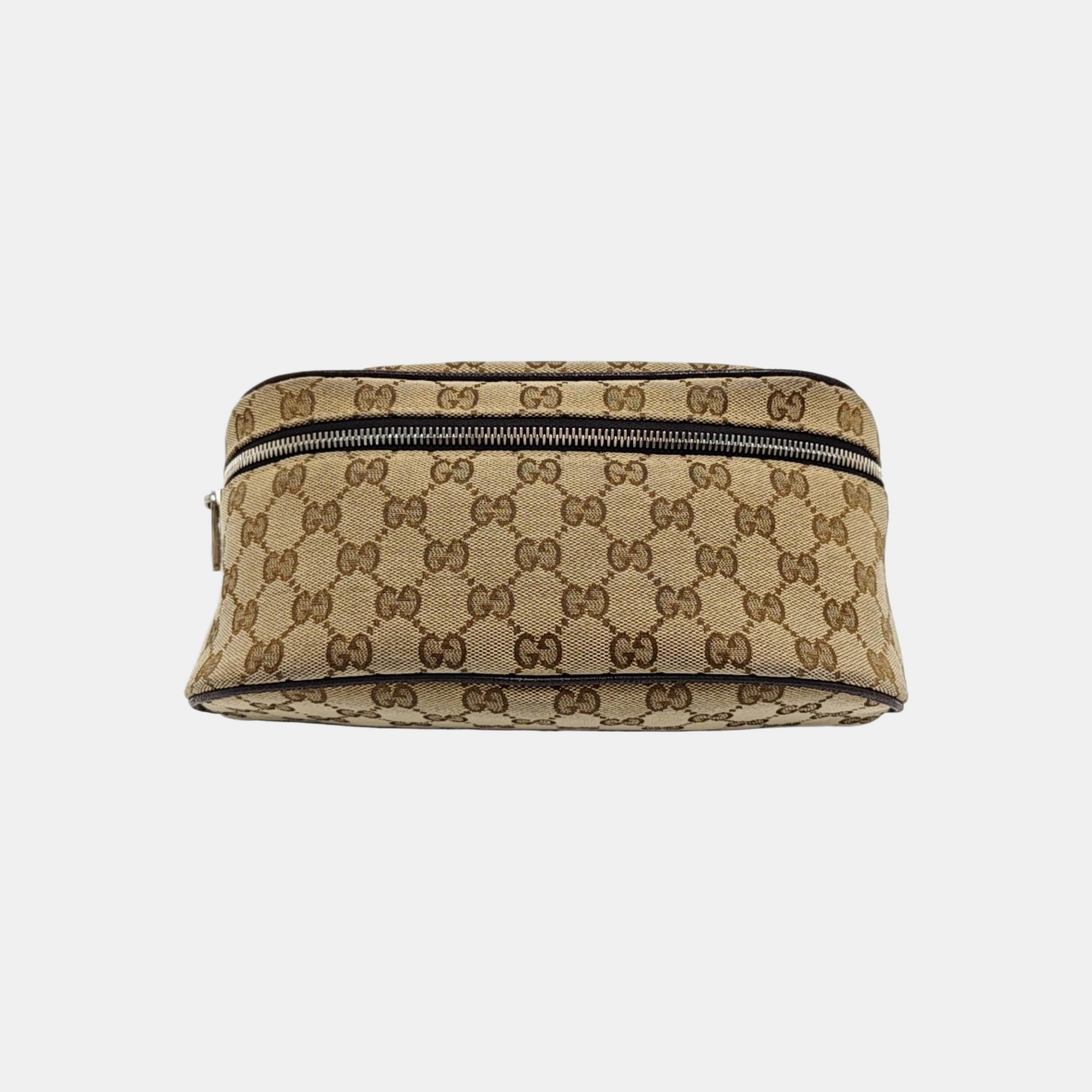 Monogram Canvas Belt Bag Beige