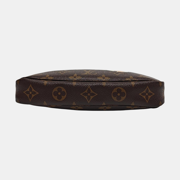 ACCESSOIRES GM Monogram Coated Canvas Brown