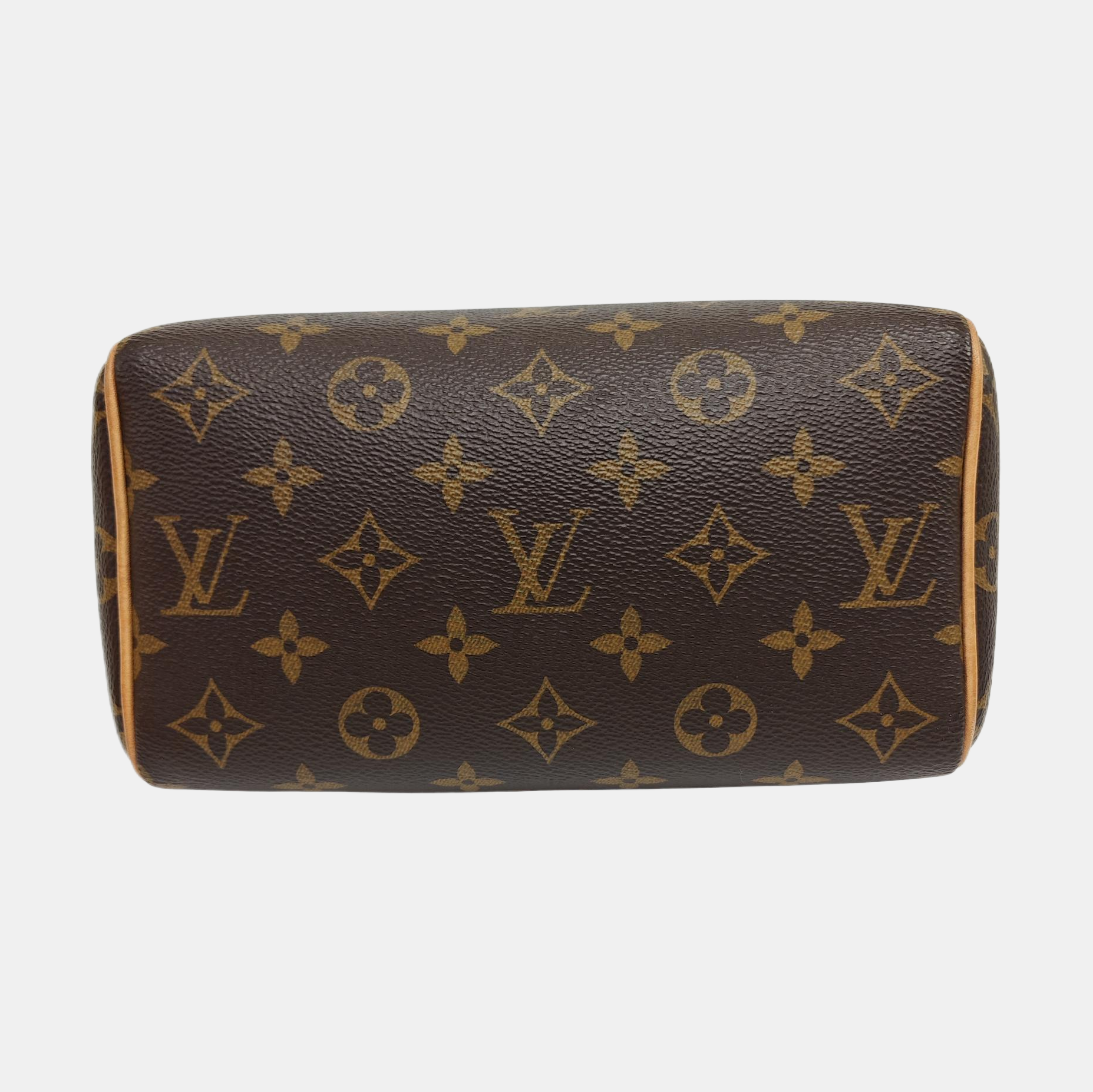 SPEEDY 20 Monogram Coated Canvas Brown