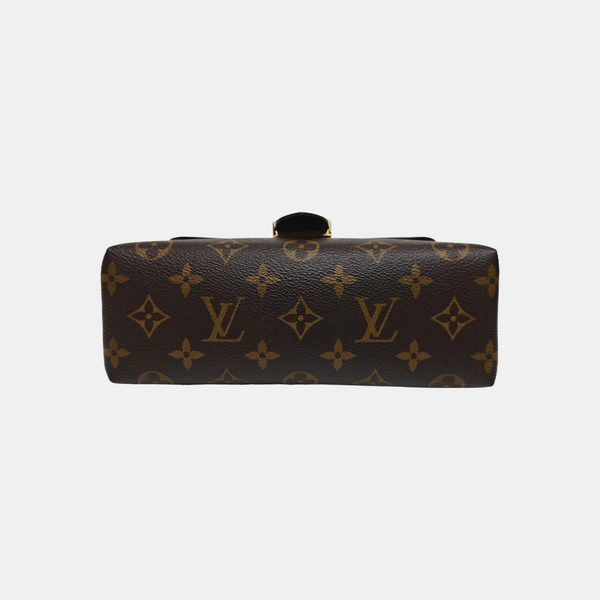 LOCKY BB Monogram Coated Canvas Brown