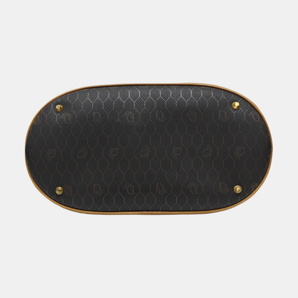 Oblique Coated Canvas Black