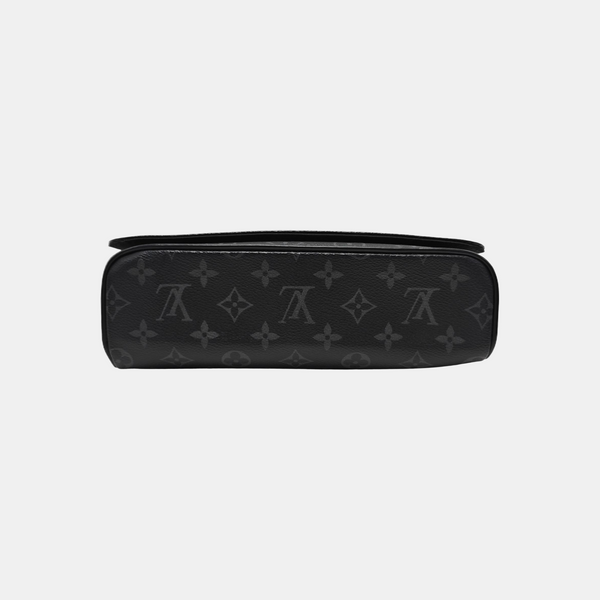 DISTRICT PM Monogram Coated Canvas Black