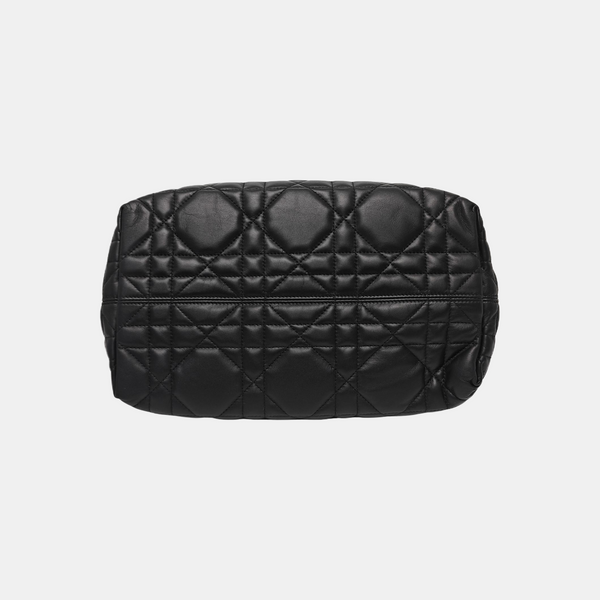 Toujours Medium Cannage Calfskin Black
