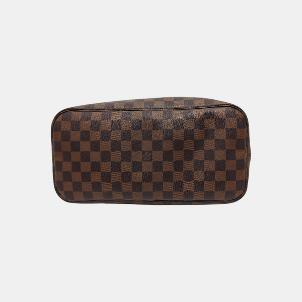 NEVERFULL MM Damier Ebene Coated Canvas Brown