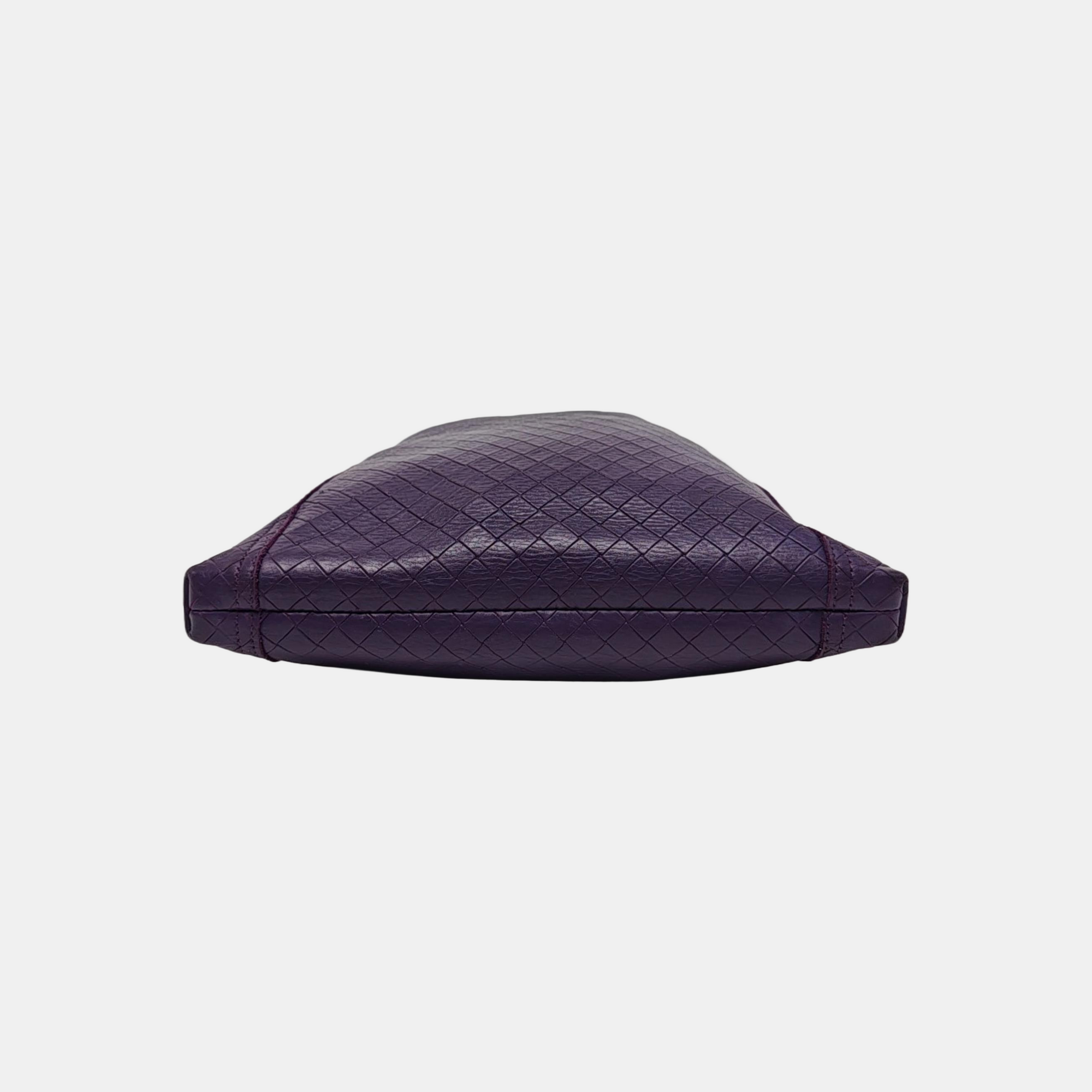 Calfskin Tote Bag Purple