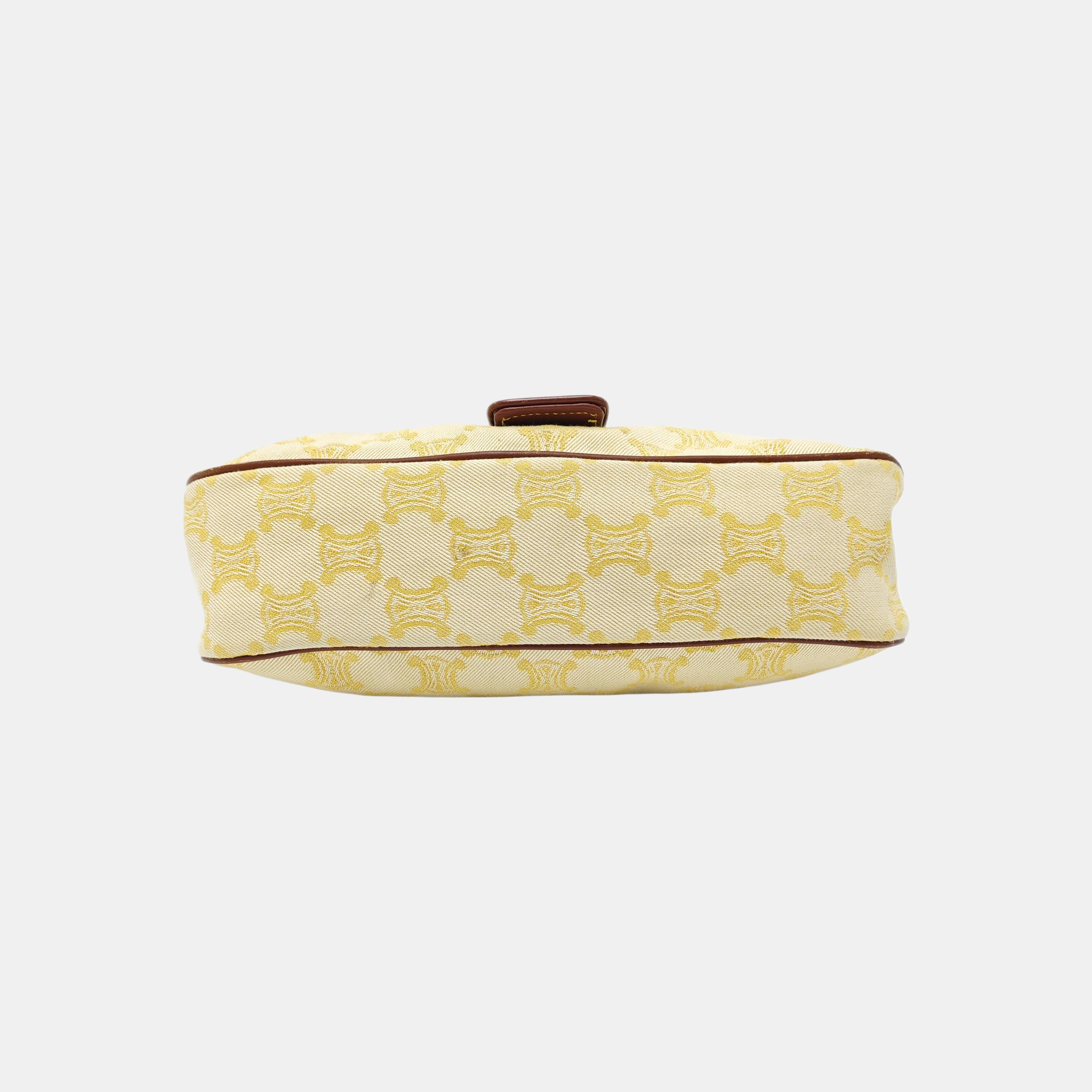 Canvas Top Handle Bag Yellow
