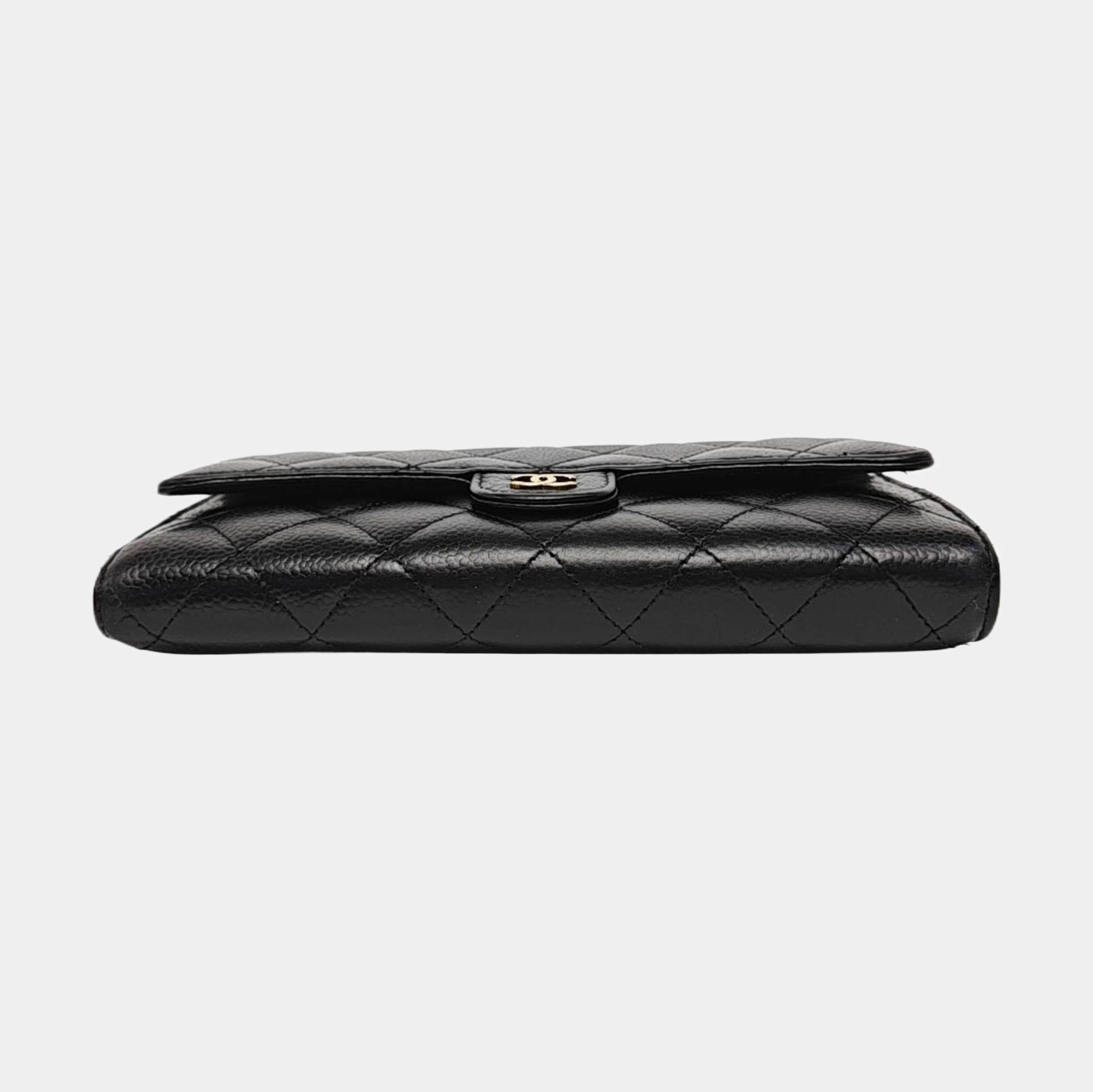 Quilted Calfskin Black