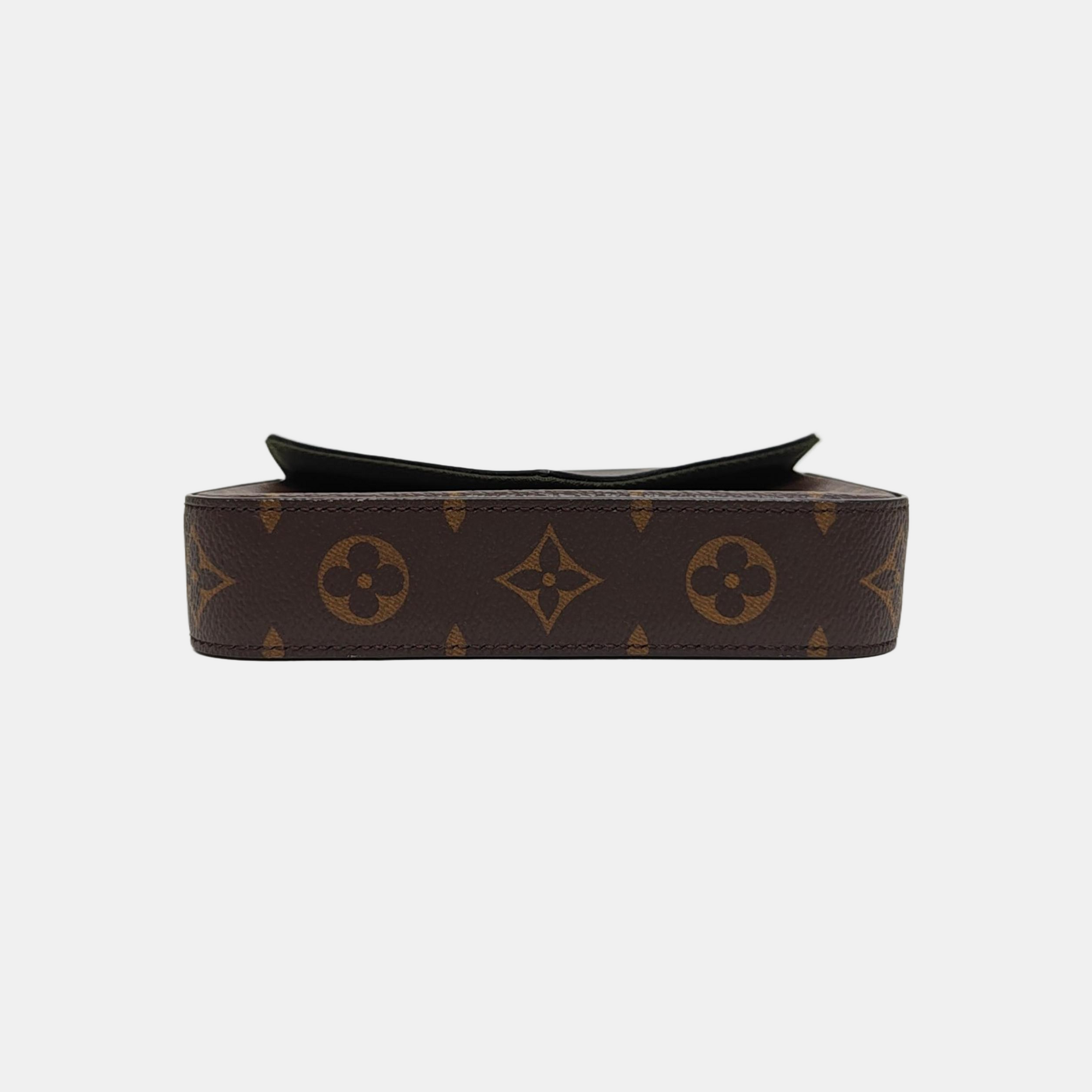 FÉLICIE Monogram Coated Canvas Brown