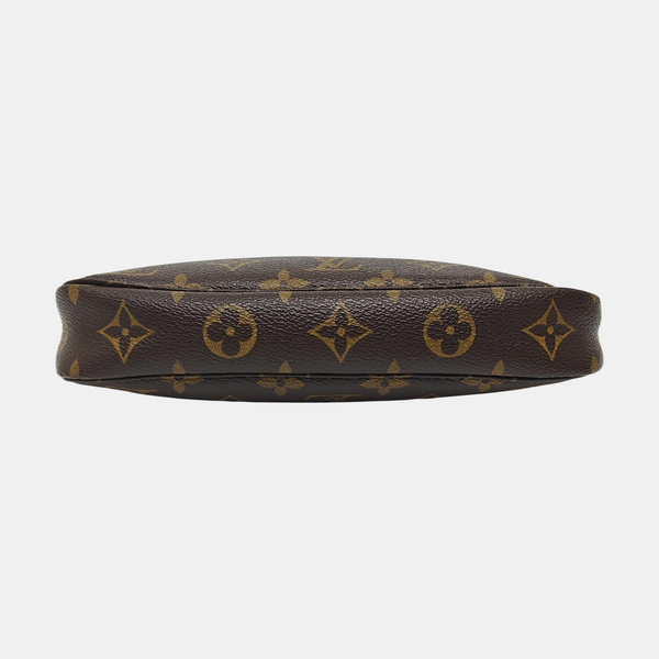 ACCESSOIRES Monogram Coated Canvas Brown