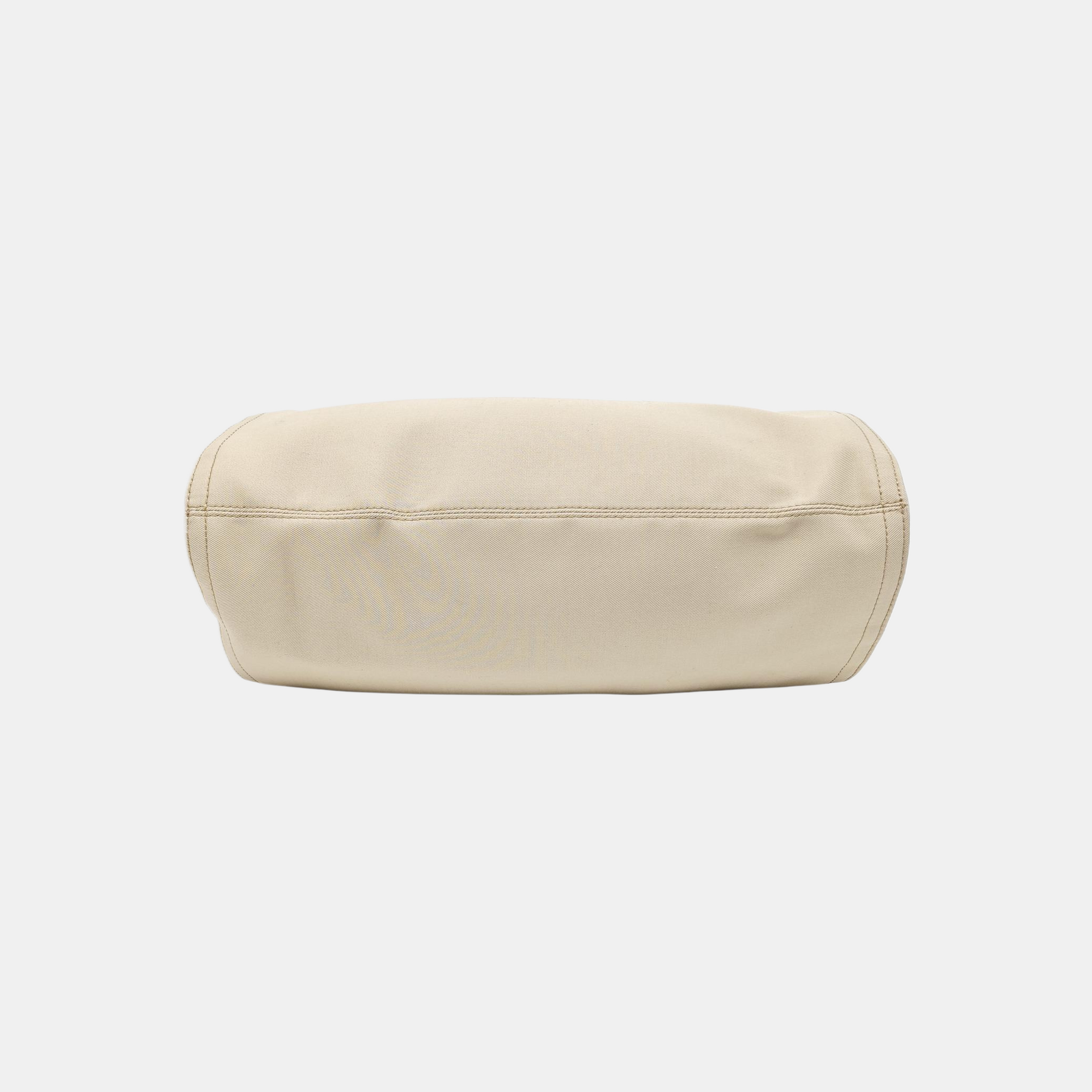 Canvas Top Handle Bag Small Beige