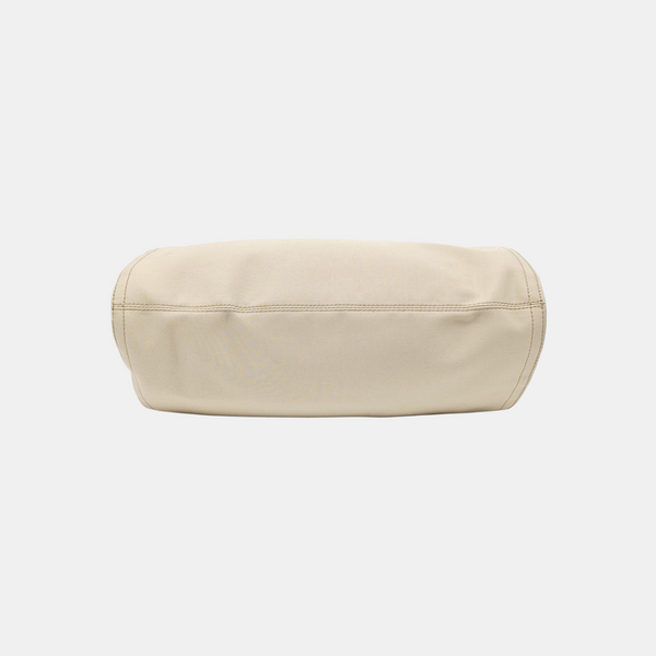 Canvas Top Handle Bag Small Beige