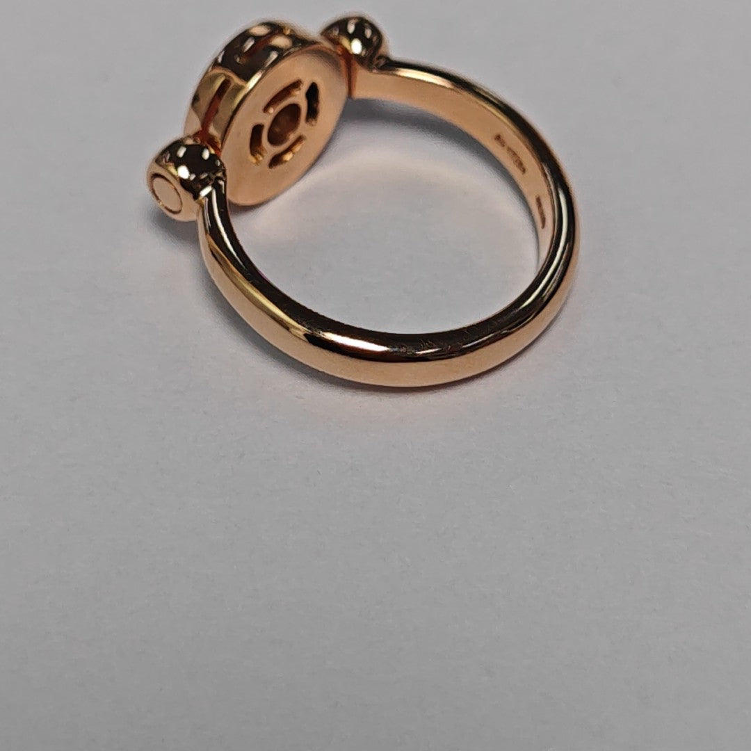 Anillo BVLGARI BVLGARI de oro rosa de 18k EU 50