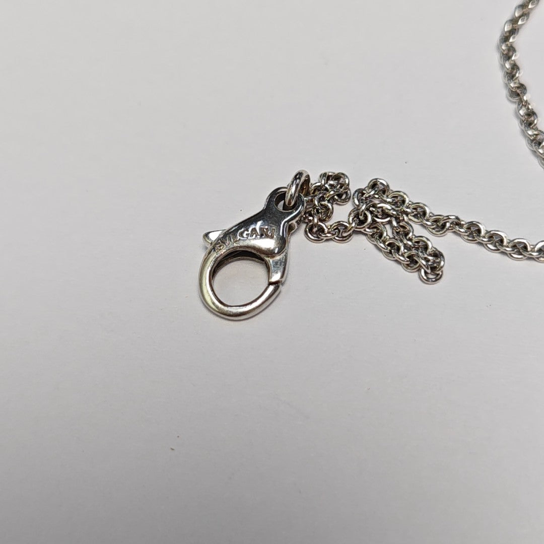 PARENTESI 18k White Gold Silver Necklace