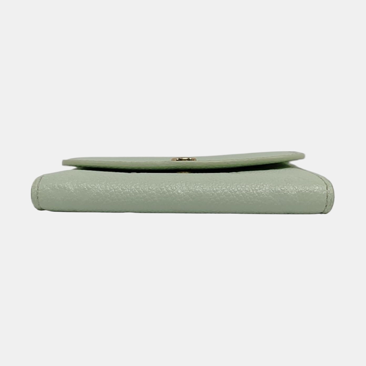ROSALIE Monogram Calfskin Green Wallet