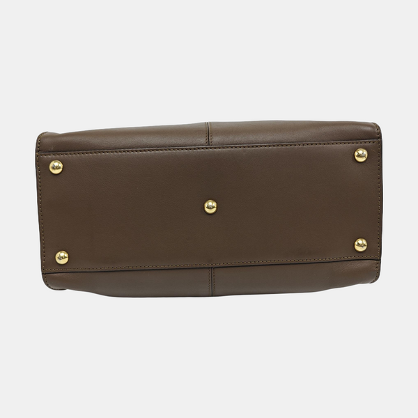 Peekaboo Medium Calfskin Brown