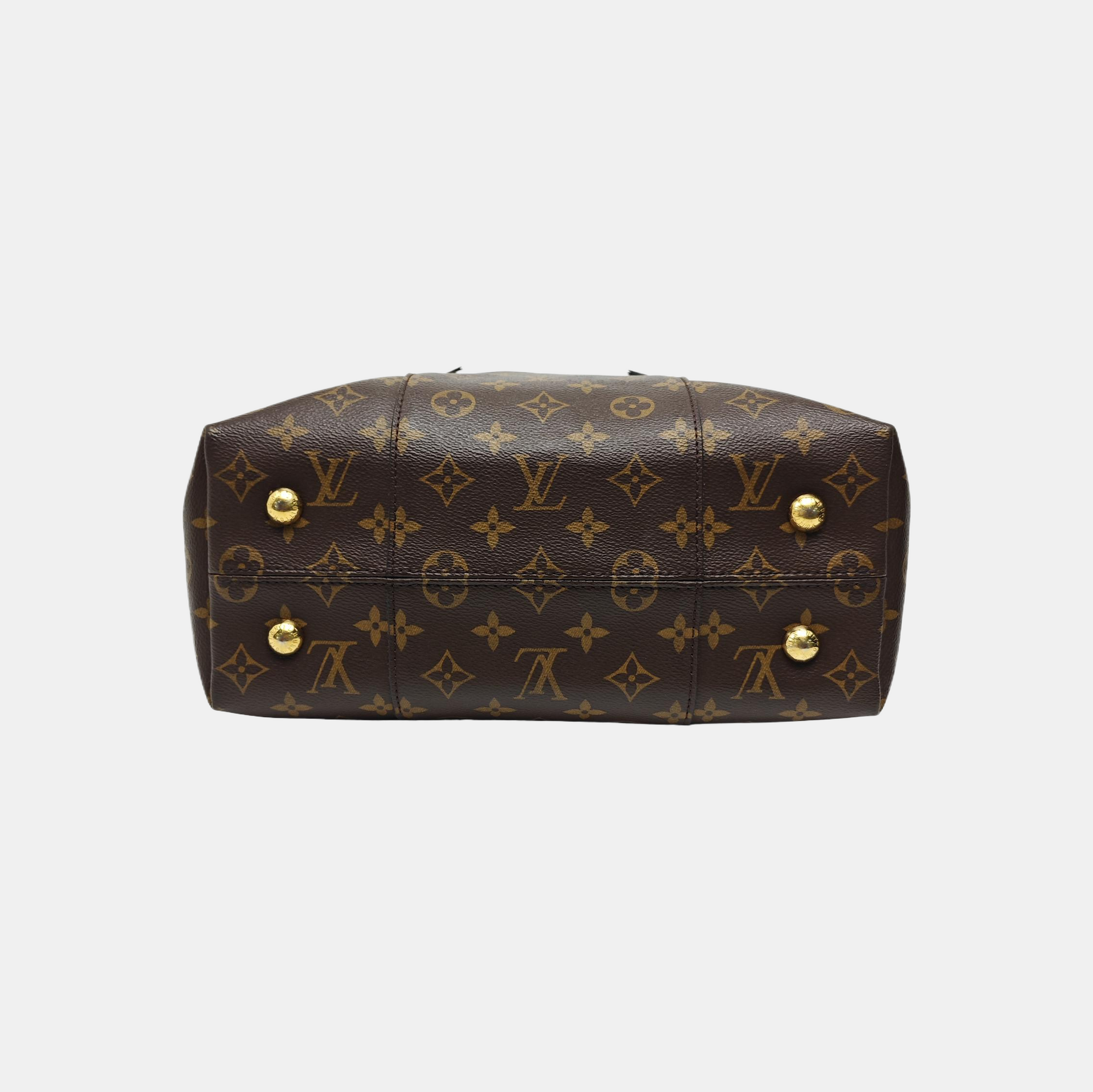 MELIE Monogram Coated Canvas Brown