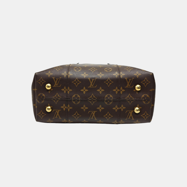 MELIE Monogram Coated Canvas Brown