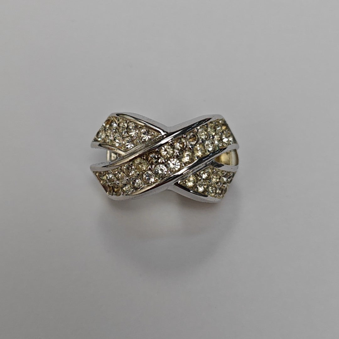 Metal Silver Clip On Earrings