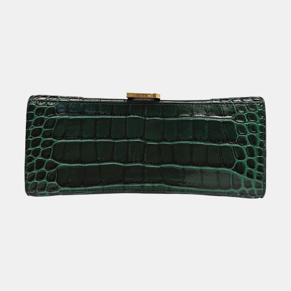 Hourglass S Calfskin Green