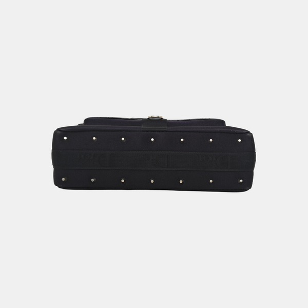 Fabric Shoulder Bag Black
