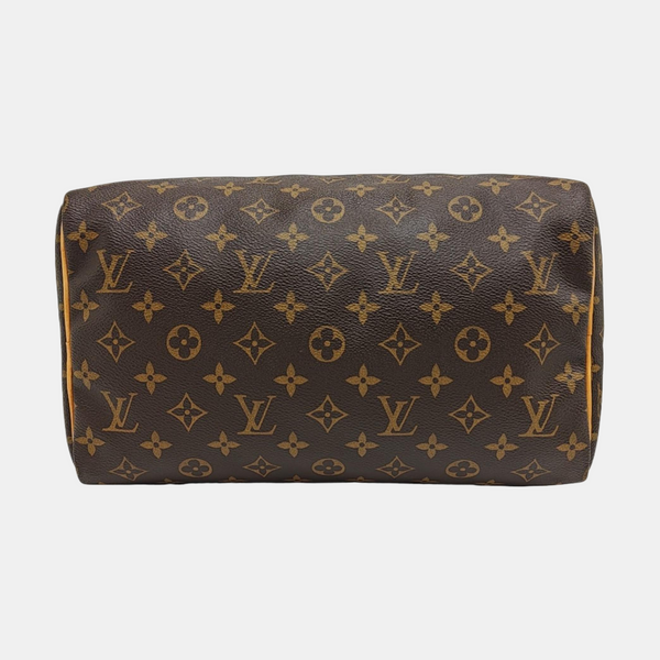 SPEEDY 30 Lona revestida Monogram marrón