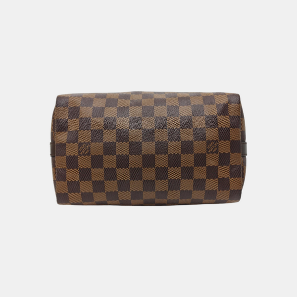 SPEEDY 25 Damier Ebene Coated Canvas Brown