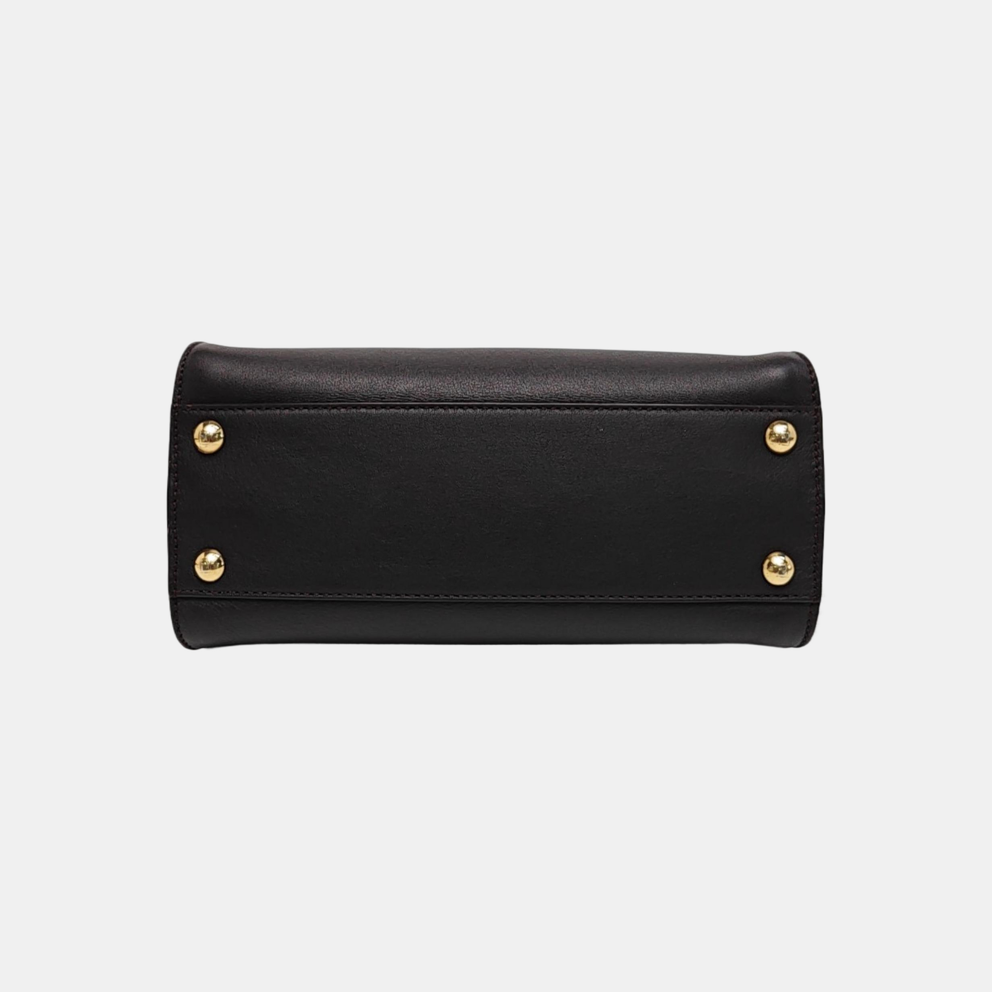 Peekaboo Mini Lambskin Black
