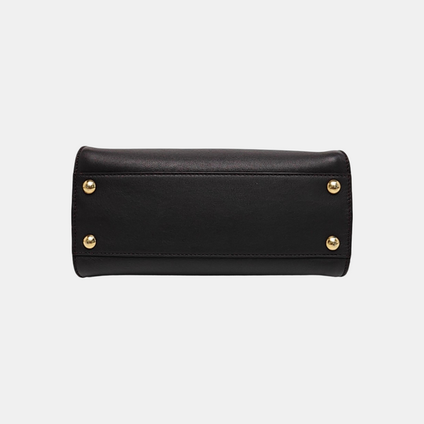 Peekaboo Mini Lambskin Black