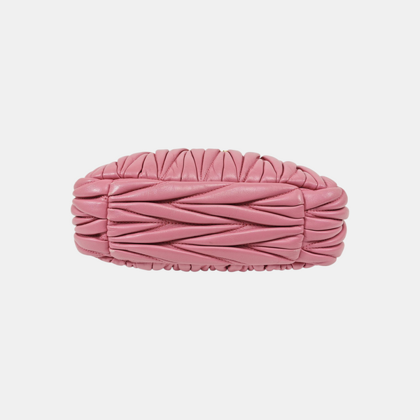 Wander Matelassé Small Quilted Lambskin Pink