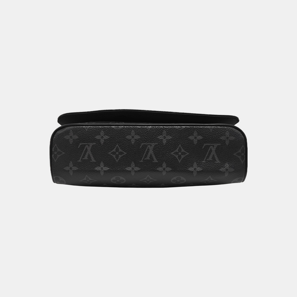 DISTRICT PM Monogram Coated Canvas Black
