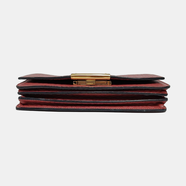 Langley Calfskin Red