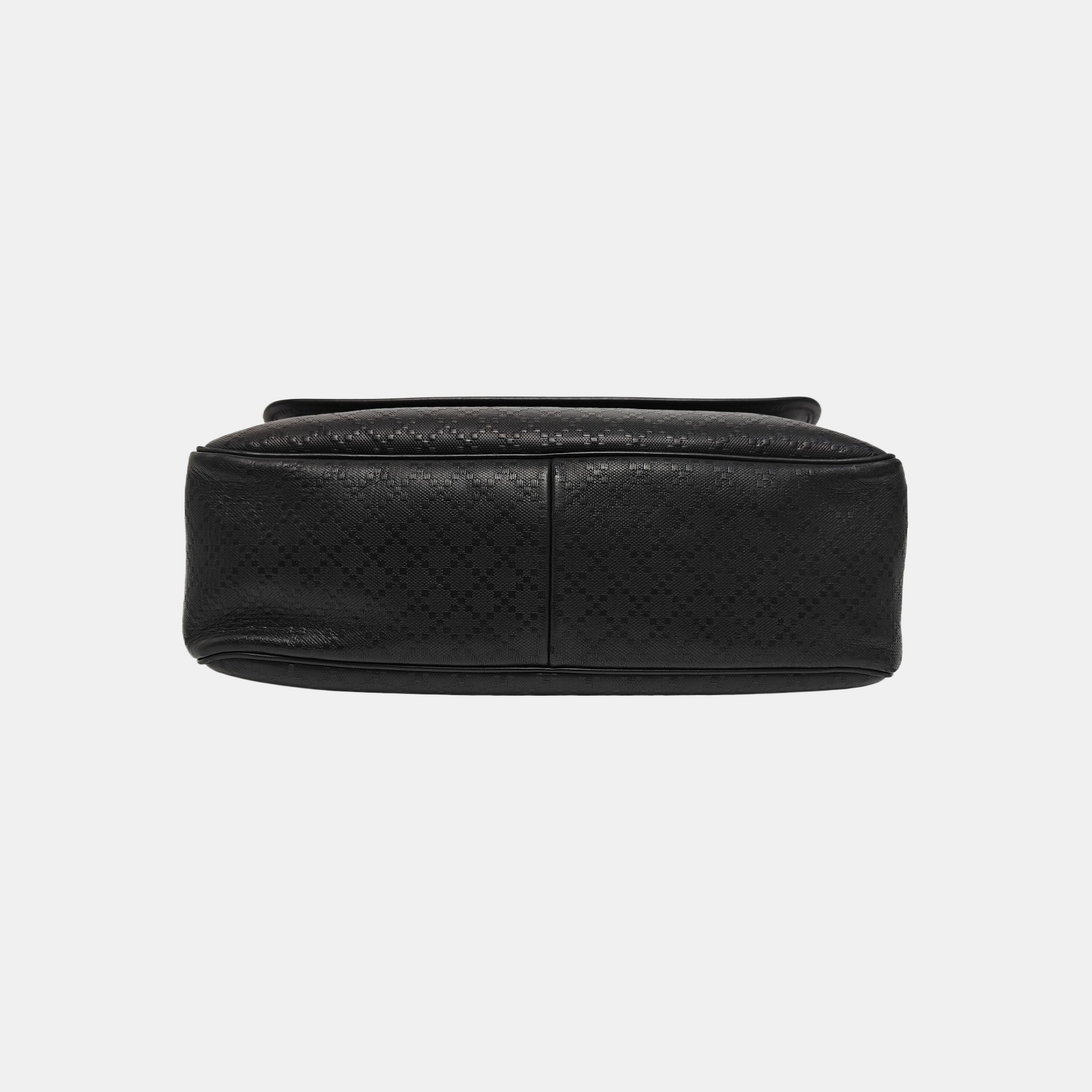 GG Imprime Calfskin Black