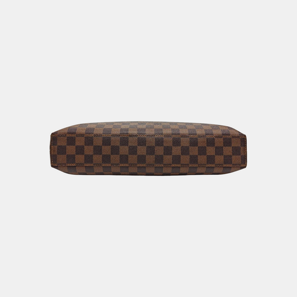 PORTE-DOCUMENTS Damier Ebene Coated Canvas Brown