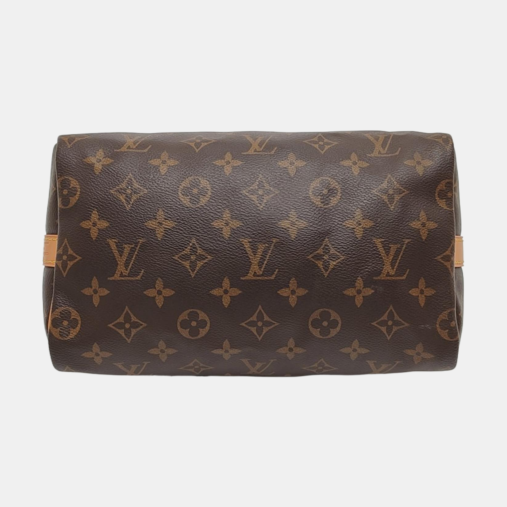 SPEEDY 25 Monogram Coated Canvas Brown