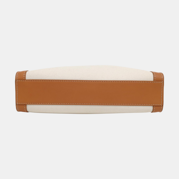 Authenticated pre-owned  CABAS CELINE Small Canvas White - Shoulder Bag at Looply