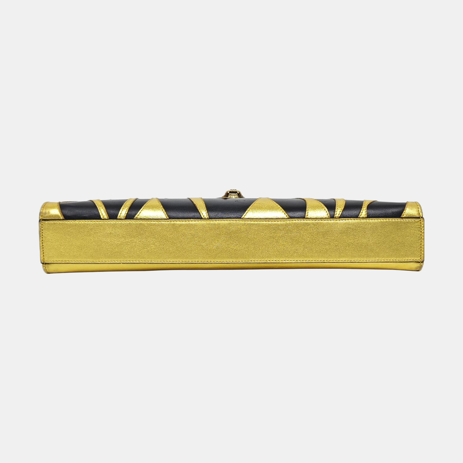 Calfskin Clutch Gold
